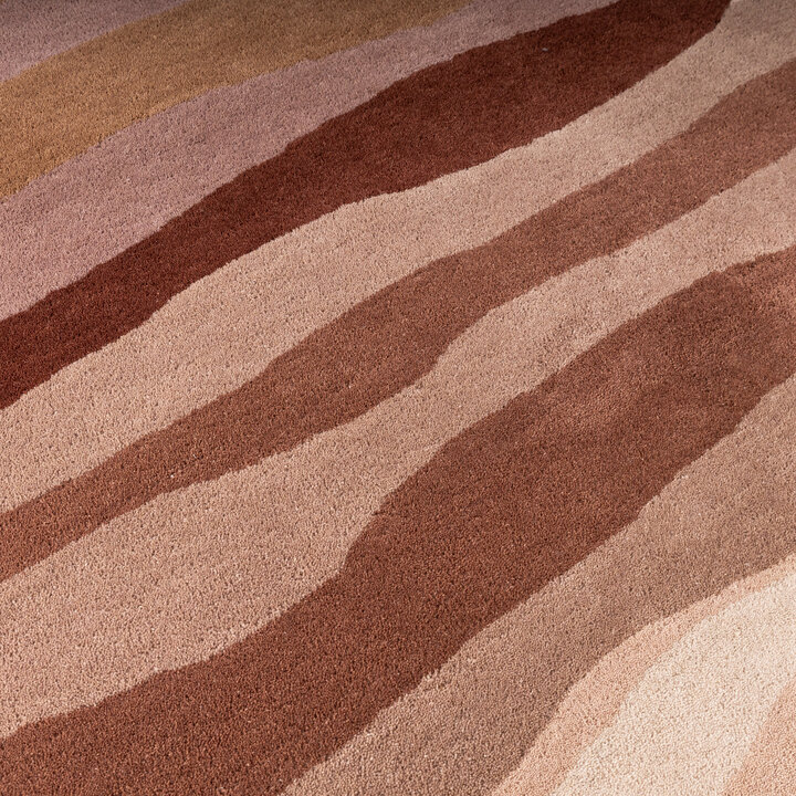 Rund ullmatta – Liora Rosa - 4