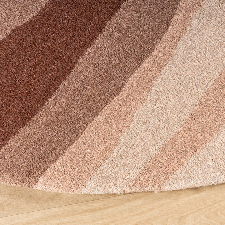 Rund ullmatta – Liora Rosa - 5