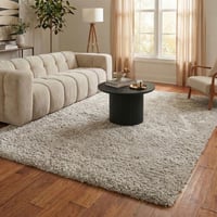 Fluffig matta | Blaze beige/grå hos Volero
