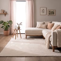Tvättbar matta | Cozy gräddvit hos Volero